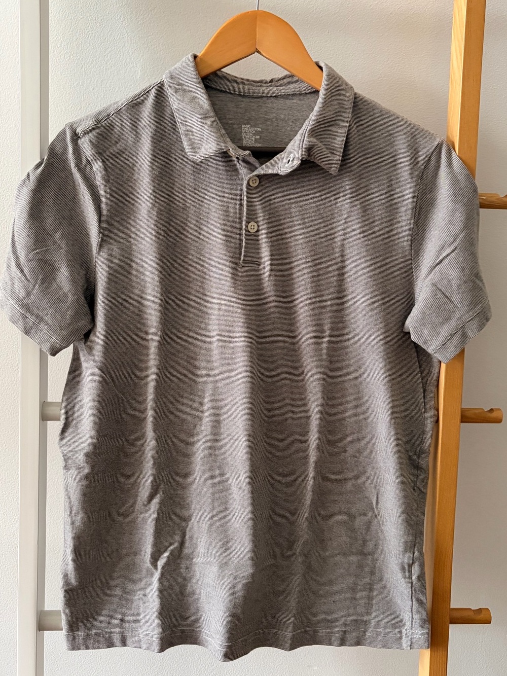 Men's H&M‎ Gray Polo Shirt - Classic Short Sleeve